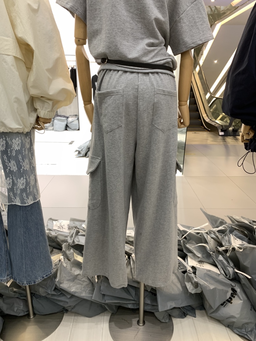 CEDARWOOD韓國東大門直郵女裝新款職業時尚休閑褲工裝毛圈CEDAR WOOD休閑褲