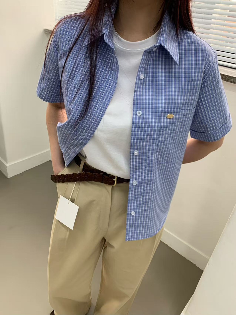 J CRANE-A韓國代購女士新品熱賣26春夏休閑人氣襯衫蕾絲衫J CRANE襯衫/蕾絲衫