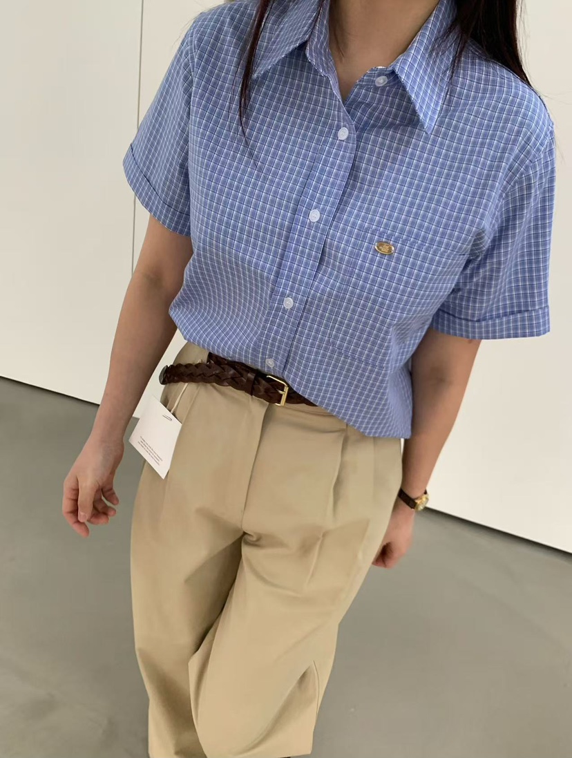 J CRANE-A韓國代購女士新品熱賣26春夏休閑人氣襯衫蕾絲衫J CRANE襯衫/蕾絲衫