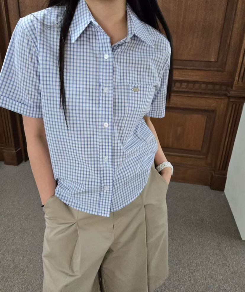 J CRANE-A韓國代購女士新品熱賣26春夏休閑人氣襯衫蕾絲衫J CRANE襯衫/蕾絲衫