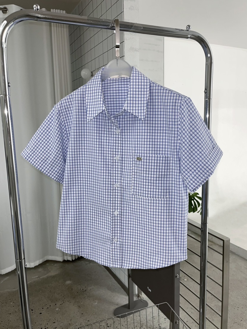 J CRANE-A韓國代購女士新品熱賣26春夏休閑人氣襯衫蕾絲衫J CRANE襯衫/蕾絲衫圖色2