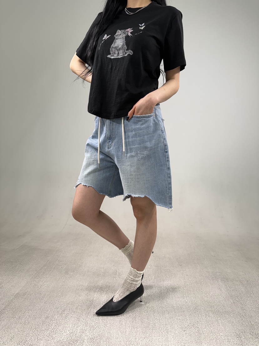 SHIRRING韓國直郵女士新品時尚人氣26春夏職業熱賣推薦短褲SHIRRING短褲