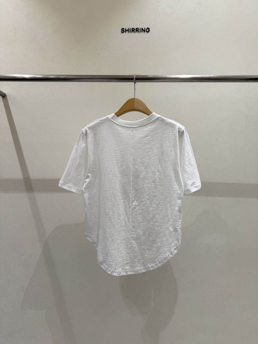 SHIRRING韓國東大門代購女裝新品26春夏熱賣推薦職業時尚T恤SHIRRINGT恤