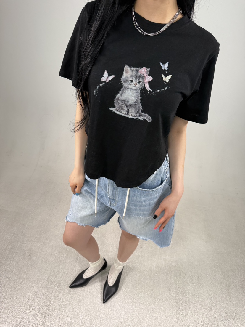 SHIRRING韓國東大門代購女裝新品26春夏熱賣推薦職業時尚T恤SHIRRINGT恤