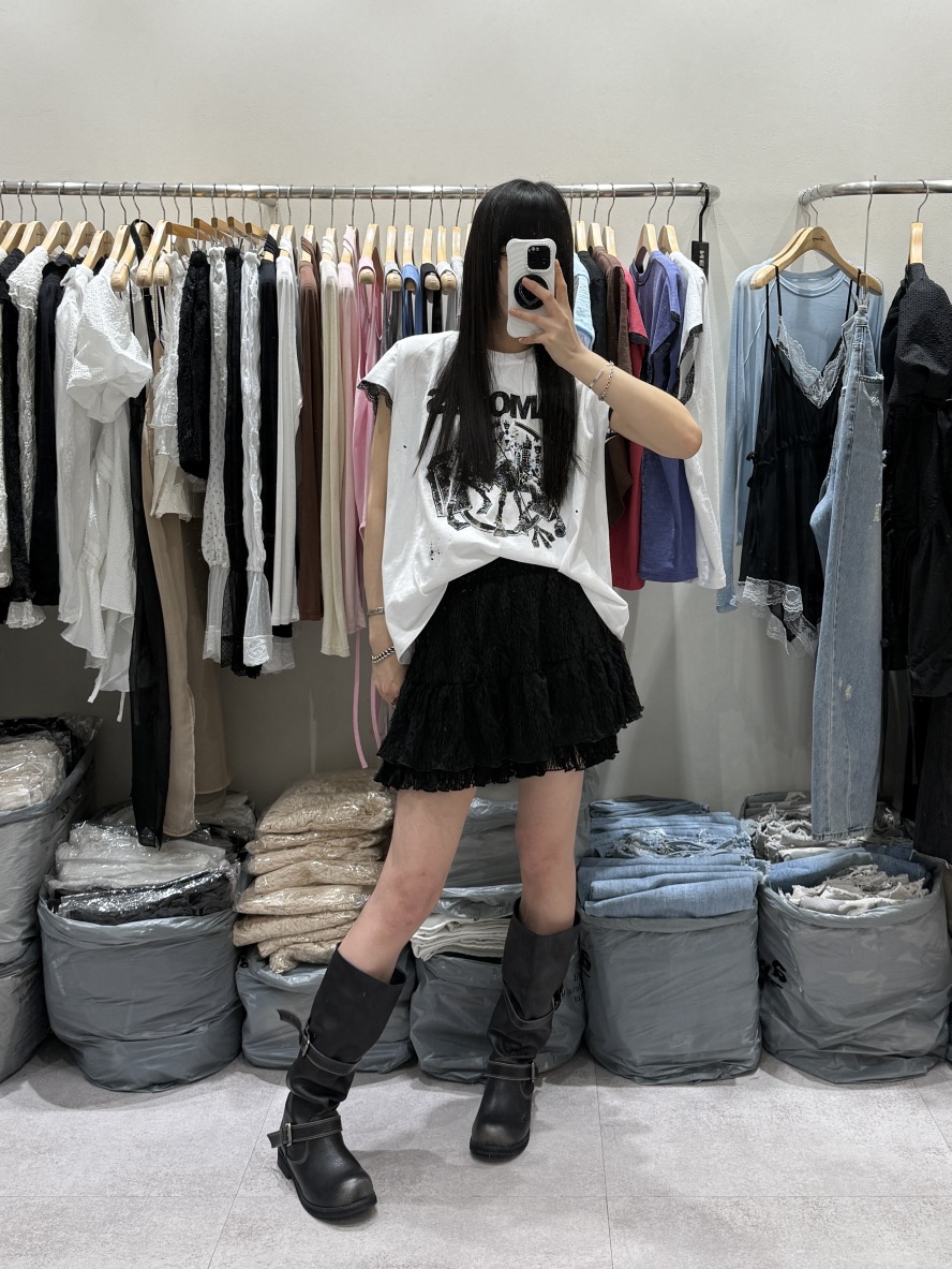 SHIRRING韓國東大門直郵女裝新款休閑時尚推薦人氣26春夏T恤SHIRRINGT恤