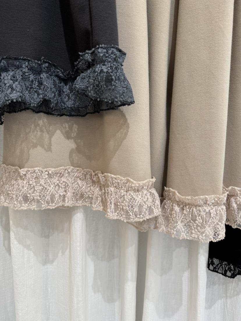 COKKIRI韓國代購女裝新品推薦熱賣時尚人氣26春夏休閑褲蕾絲COKKIRI休閑褲