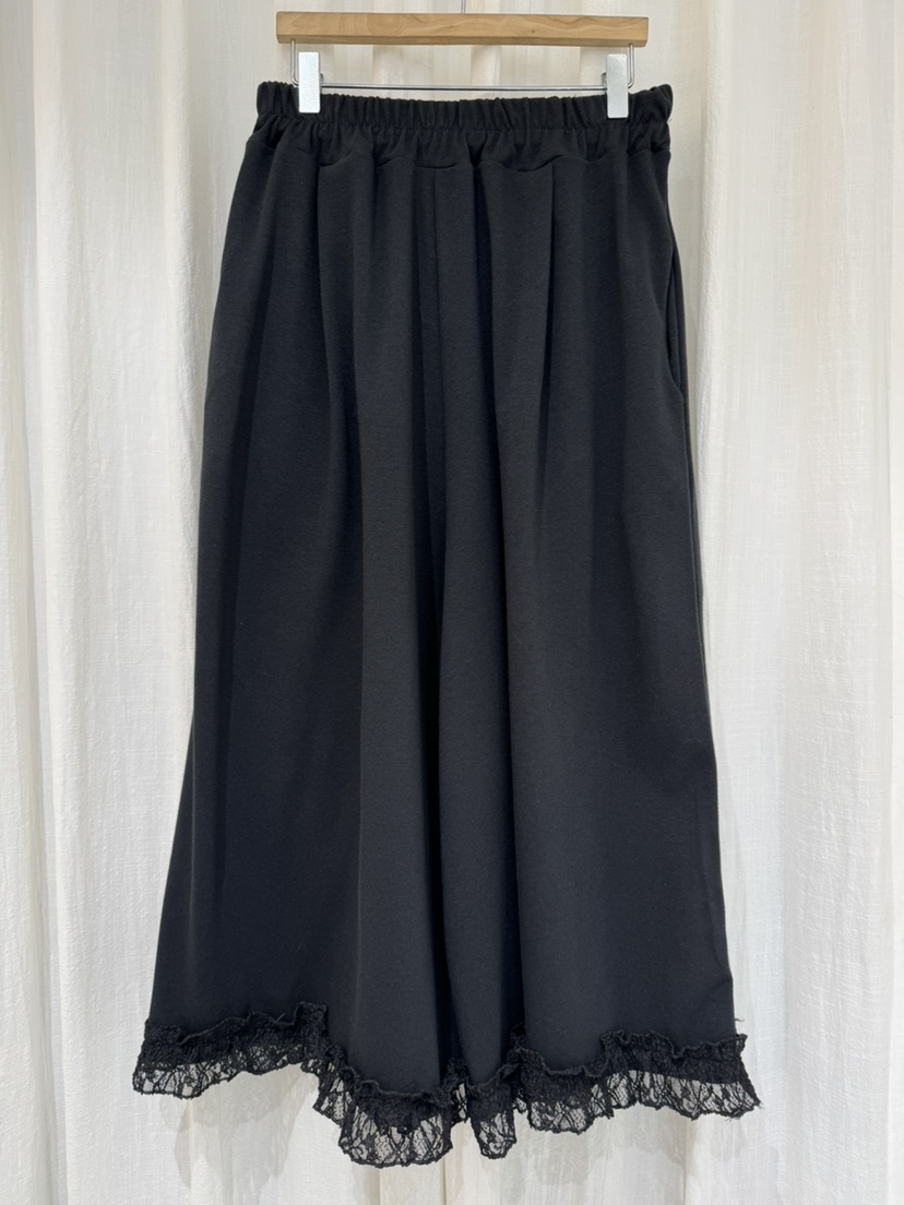 COKKIRI韓國代購女裝新品推薦熱賣時尚人氣26春夏休閑褲蕾絲COKKIRI休閑褲圖色1