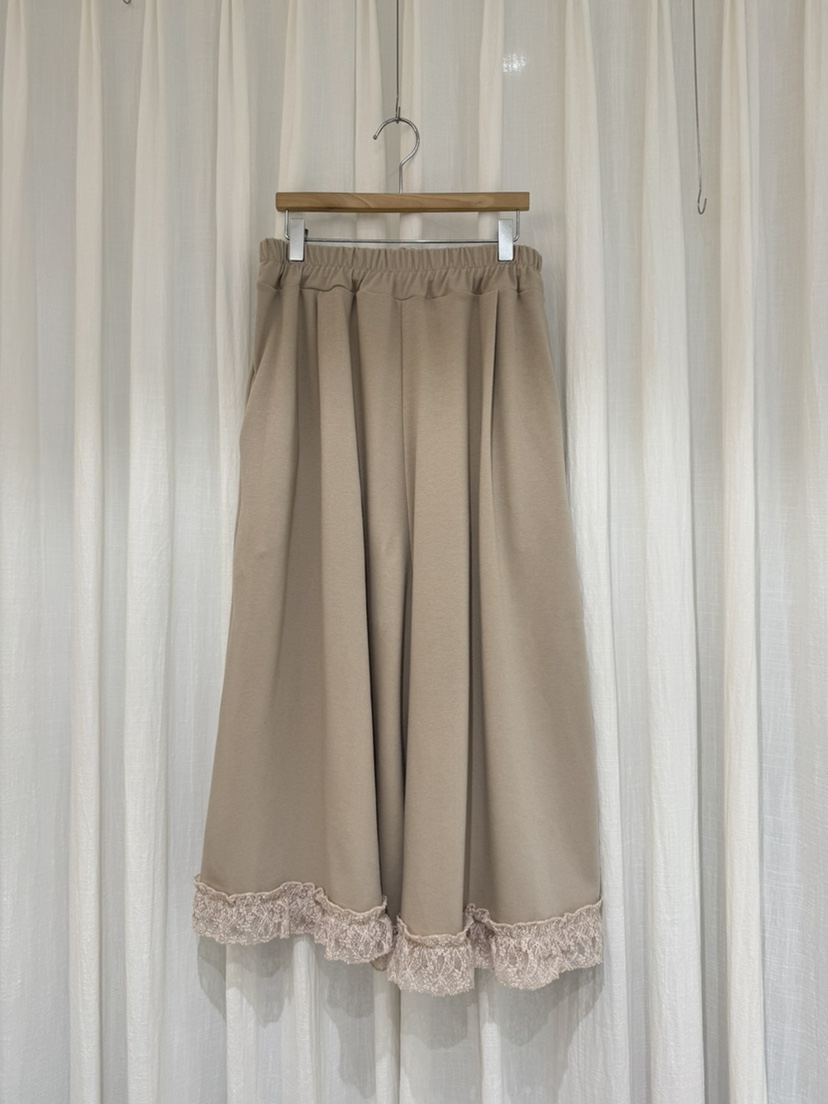 COKKIRI韓國代購女裝新品推薦熱賣時尚人氣26春夏休閑褲蕾絲COKKIRI休閑褲圖色2