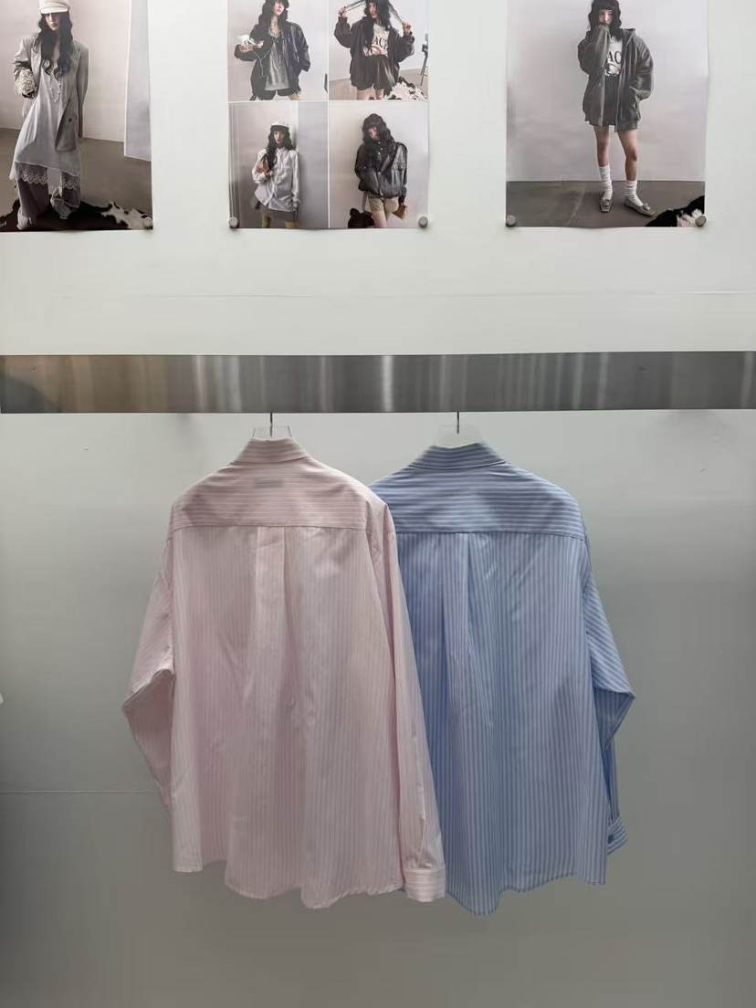 AMOOD韓國直郵實拍女士新款熱賣26春夏人氣休閑襯衫蕾絲衫AMOOD襯衫/蕾絲衫