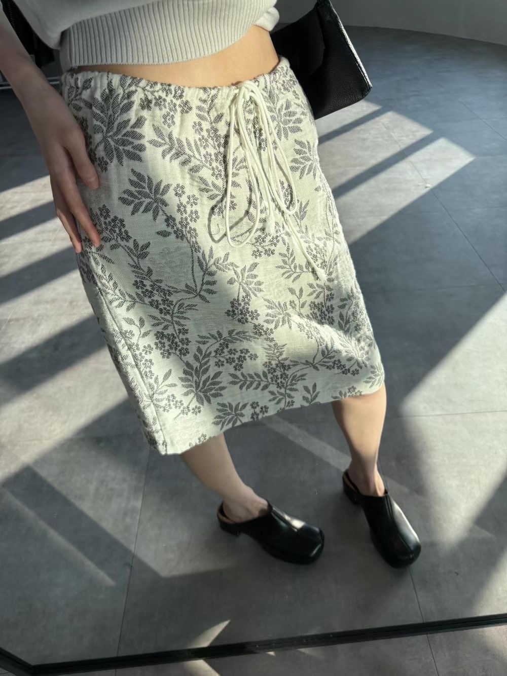 9nine韓國代購女裝新款休閑推薦人氣職業時尚半身裙中短裙9nine半身裙/中短裙