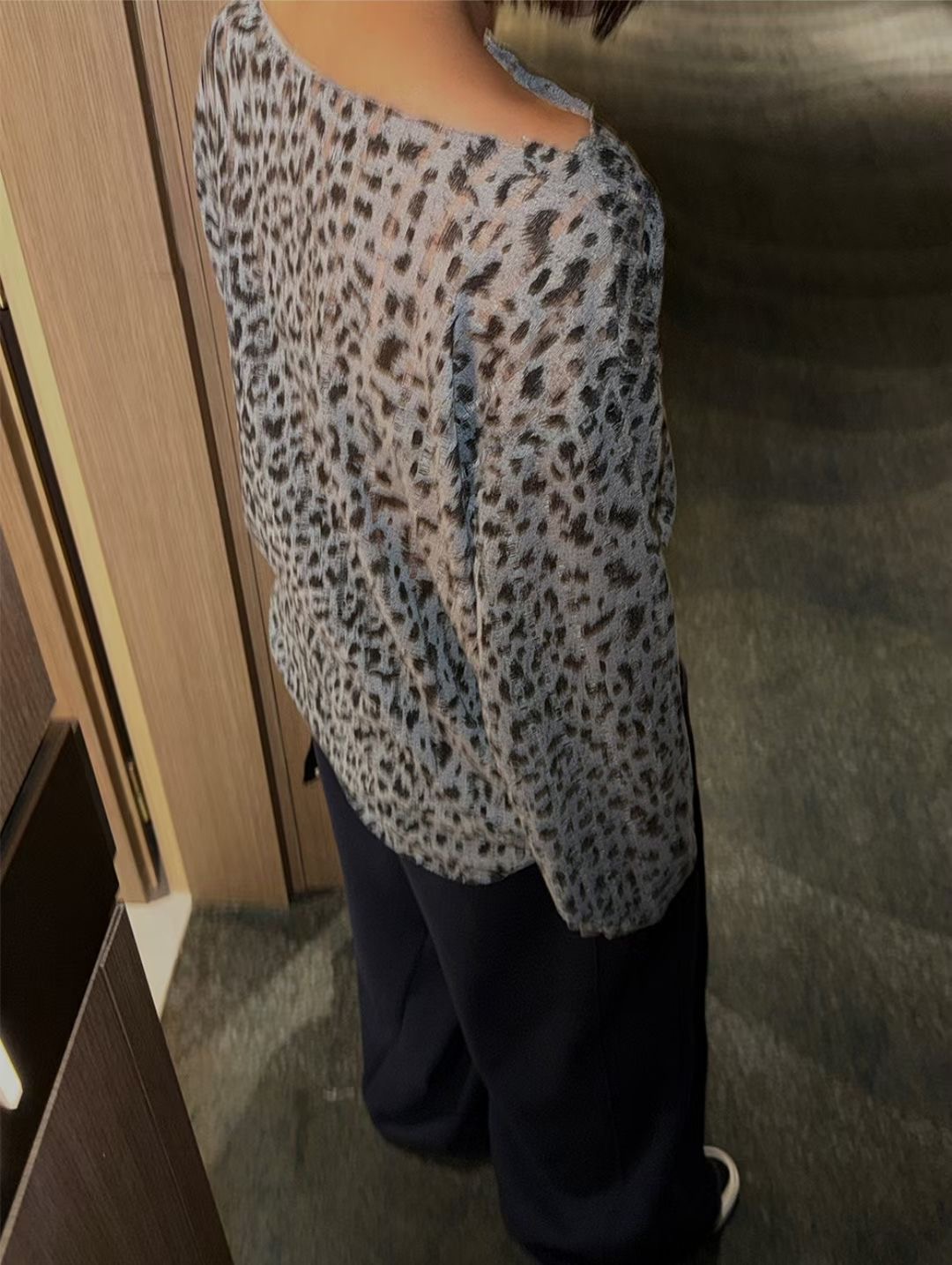 9nine韓國代購女裝新品人氣26春夏職業時尚推薦熱賣長袖T恤9nine長袖T恤