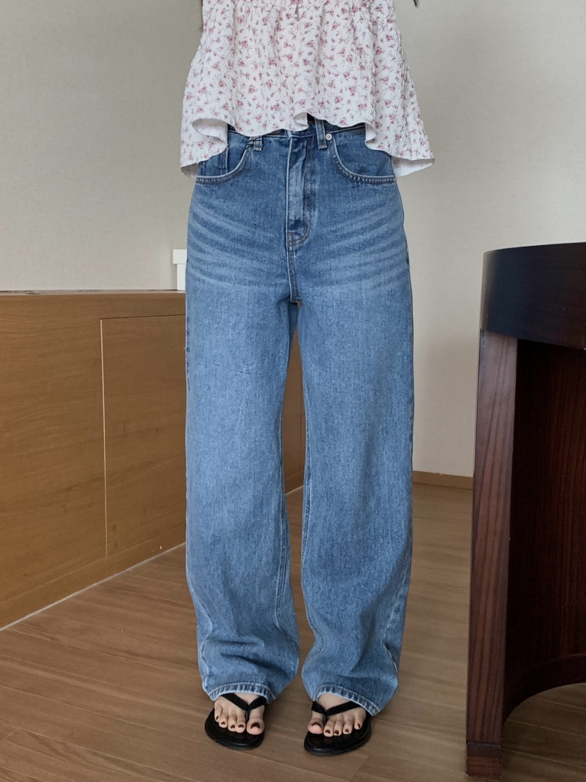 EOMPIT韓國直郵女士新款時尚人氣休閑職業推薦26春夏牛仔褲EOMPIT牛仔褲