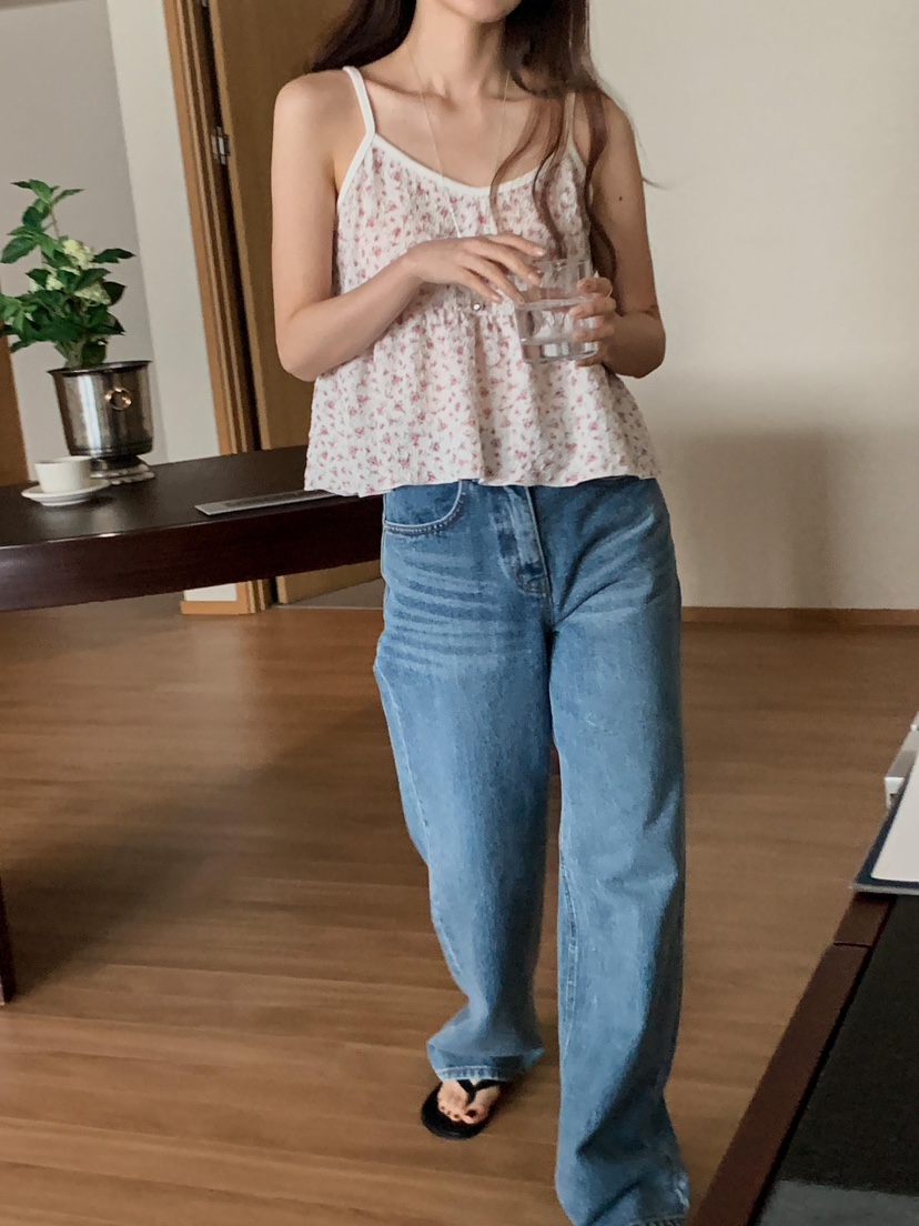 EOMPIT韓國直郵女士新款時尚人氣休閑職業推薦26春夏牛仔褲EOMPIT牛仔褲