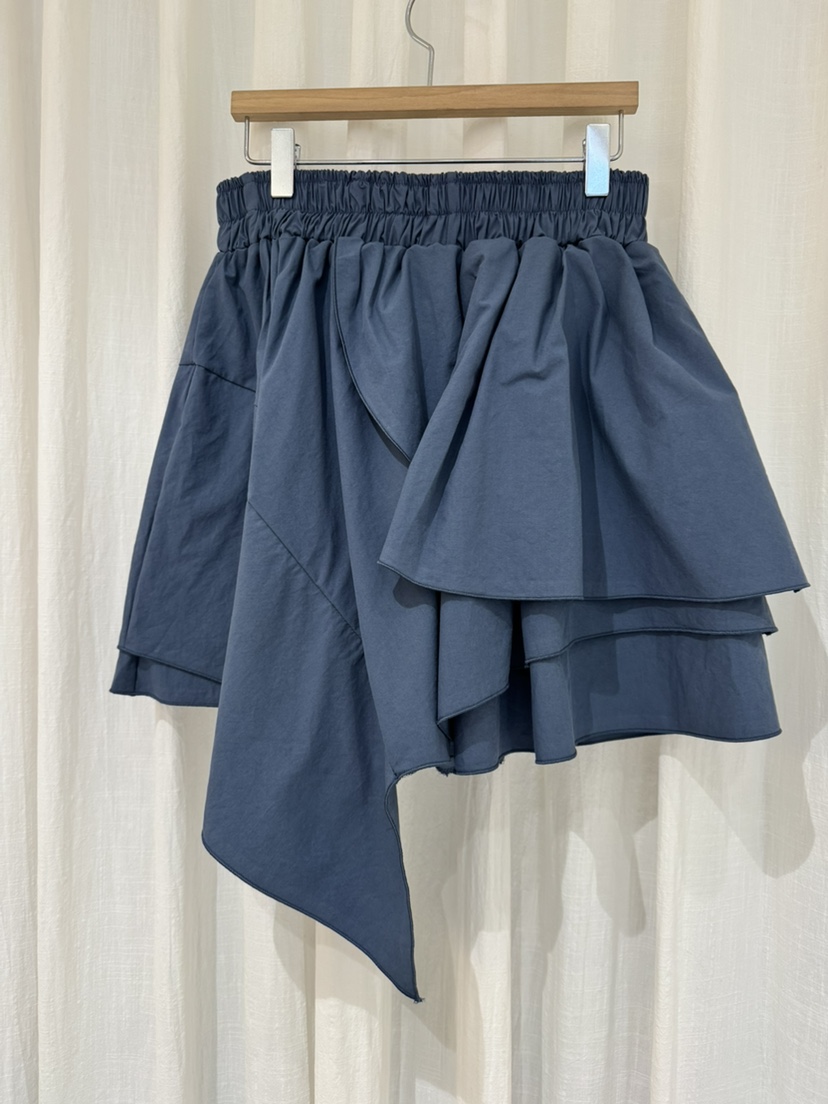 COKKIRI韓國直郵實拍女士新品人氣職業熱賣休閑裙褲不對稱COKKIRI裙褲