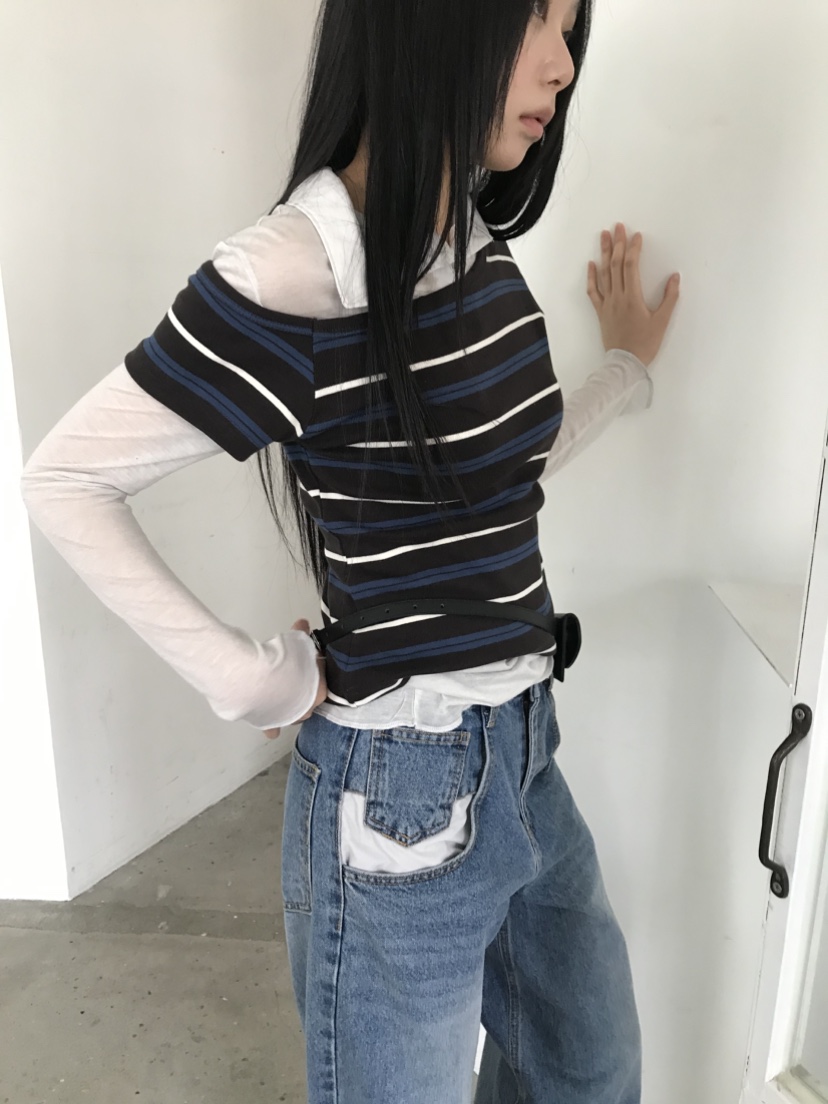 CEDARWOOD韓國東大門直郵女裝新品推薦休閑時尚熱賣26春夏T恤CEDAR WOODT恤