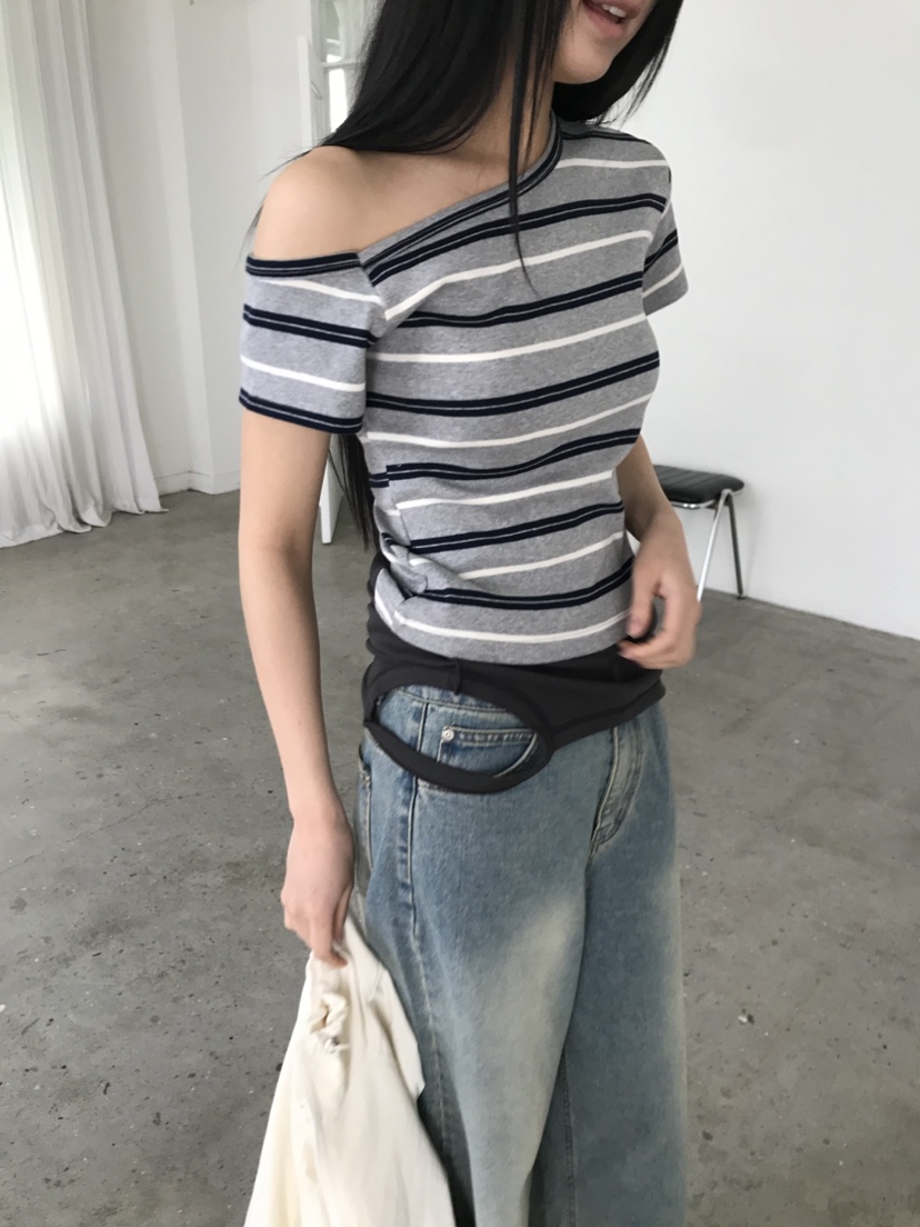 CEDARWOOD韓國東大門直郵女裝新品推薦休閑時尚熱賣26春夏T恤CEDAR WOODT恤