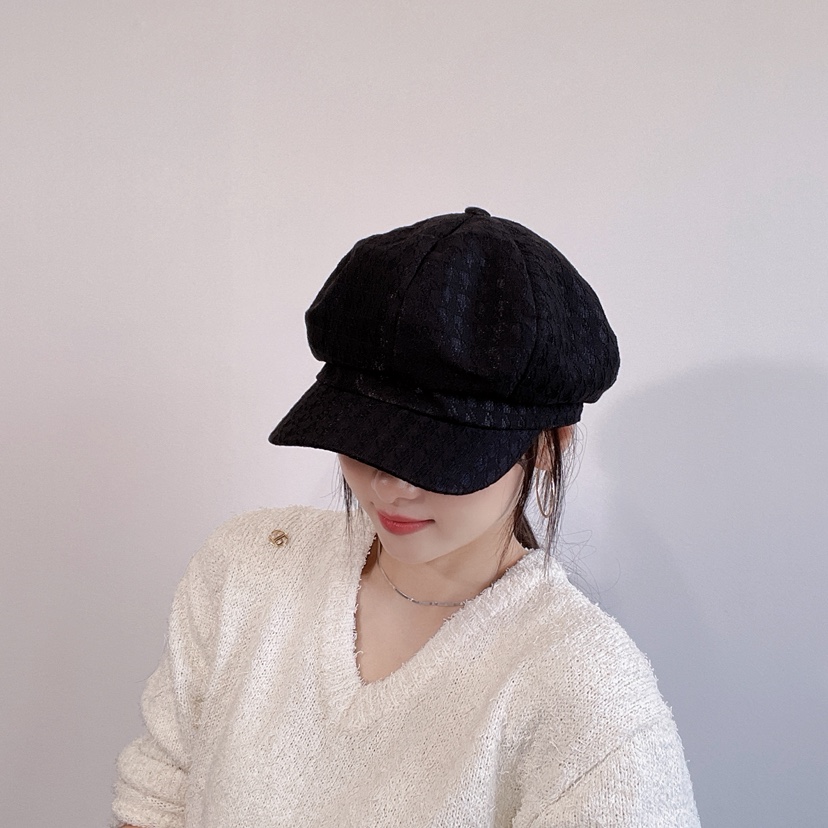 LOVELY HAT韓國代購女士新款休閑熱賣26春夏職業人氣帽子LOVELY HAT帽子圖色2