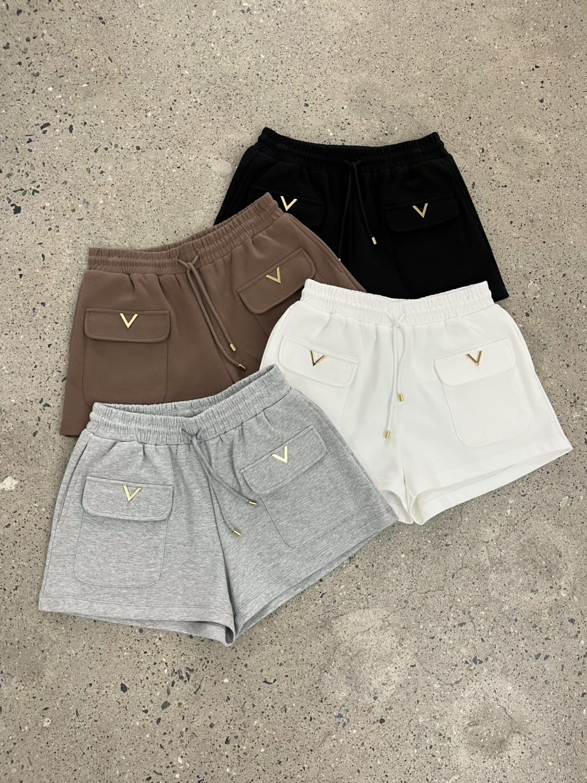 J CRANE-A韓國直郵實拍女裝新款推薦熱賣休閑時尚短褲口袋J CRANE短褲