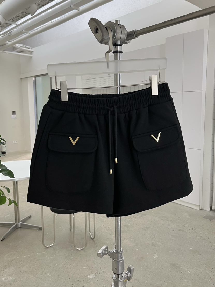 J CRANE-A韓國直郵實拍女裝新款推薦熱賣休閑時尚短褲口袋J CRANE短褲圖色1