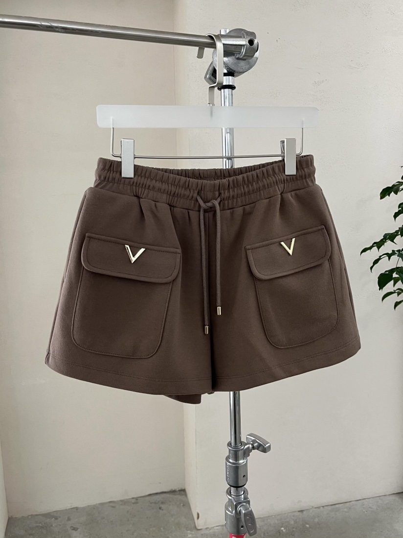 J CRANE-A韓國直郵實拍女裝新款推薦熱賣休閑時尚短褲口袋J CRANE短褲圖色4