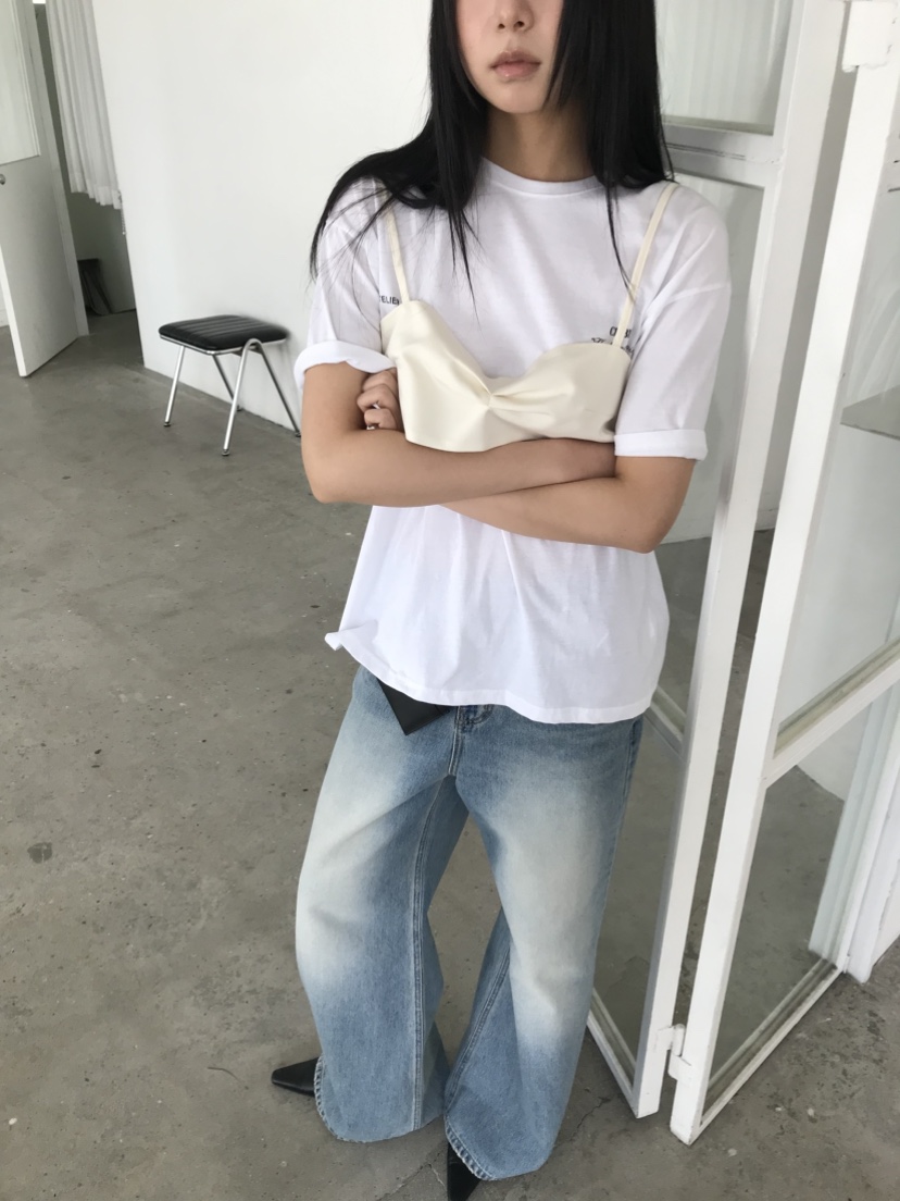 CEDARWOOD韓國東大門代購女裝新款休閑吊帶背心不含內搭褶皺CEDAR WOOD吊帶/背心