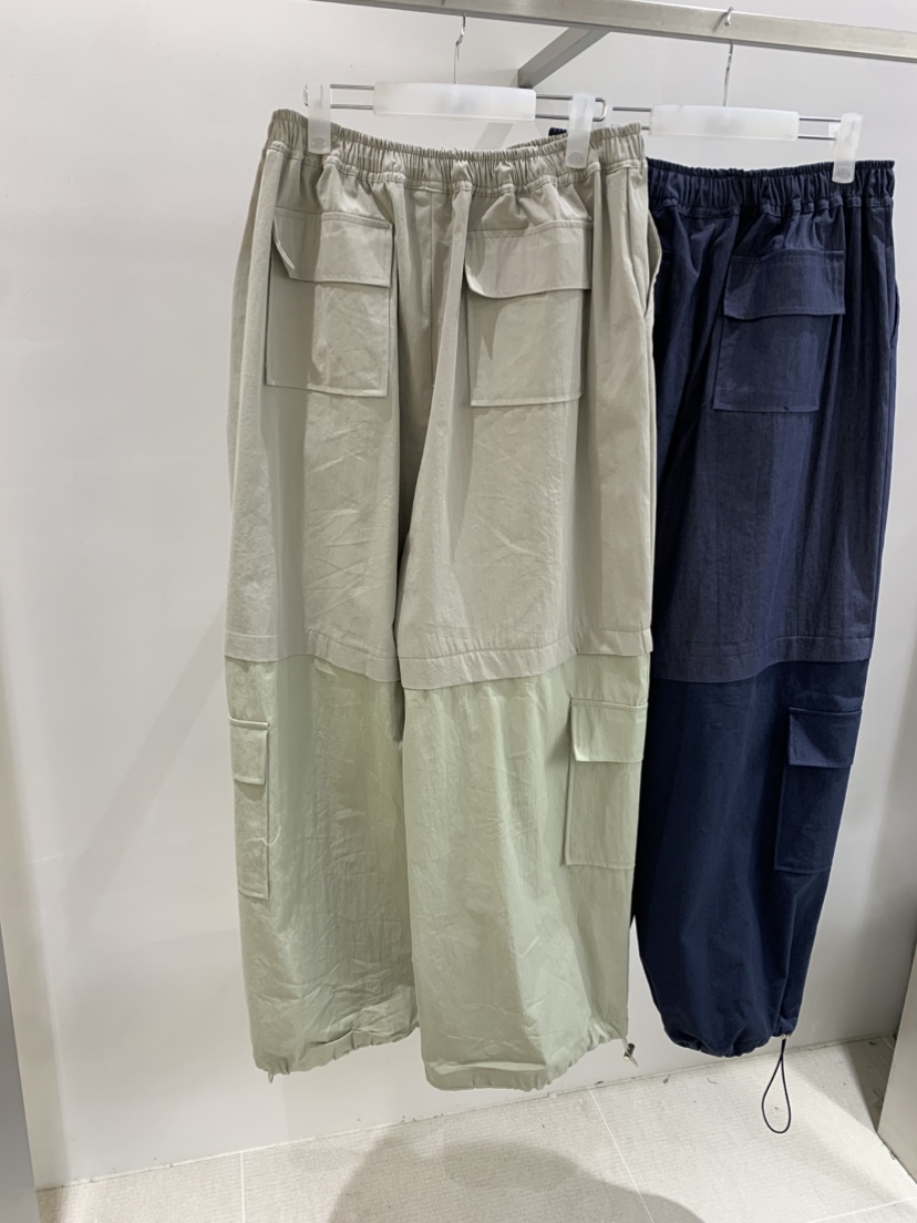 EYEL韓國代購女士新款人氣時尚熱賣26春夏休閑褲工裝褲撞色EYEL休閑褲