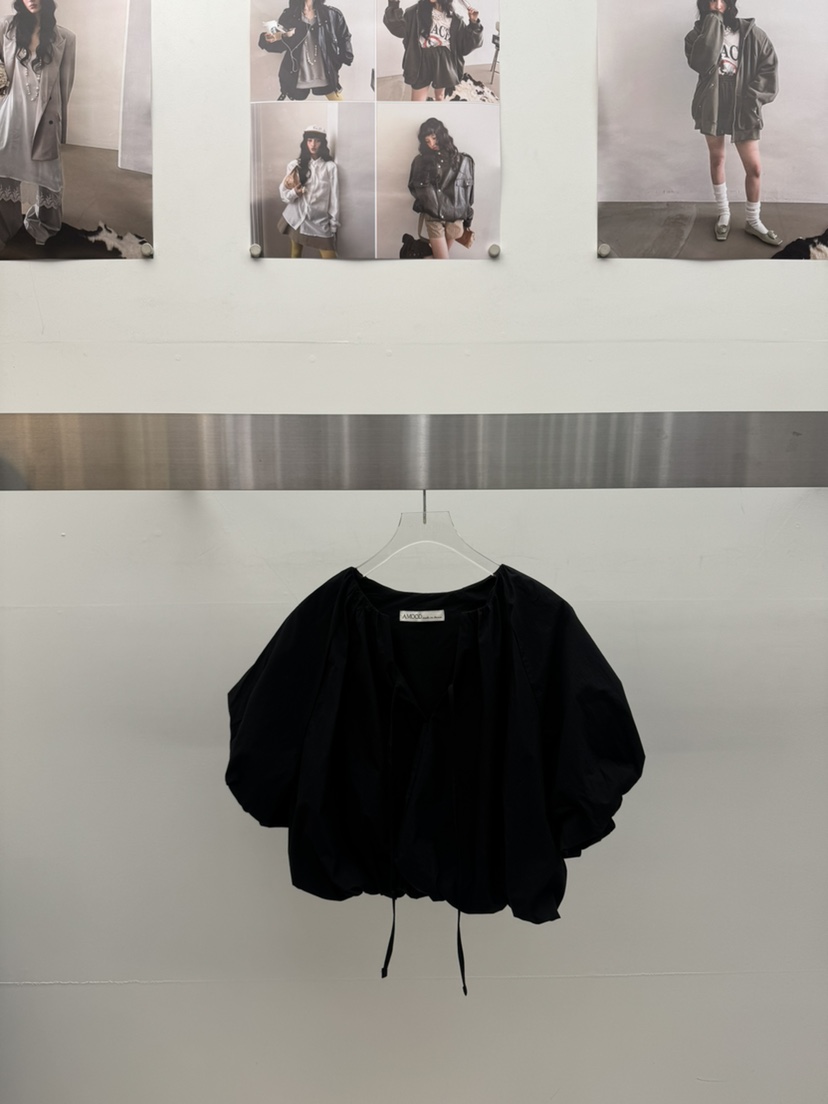 AMOOD韓國直郵女裝新品時尚休閑職業26春夏人氣襯衫蕾絲衫AMOOD襯衫/蕾絲衫圖色2