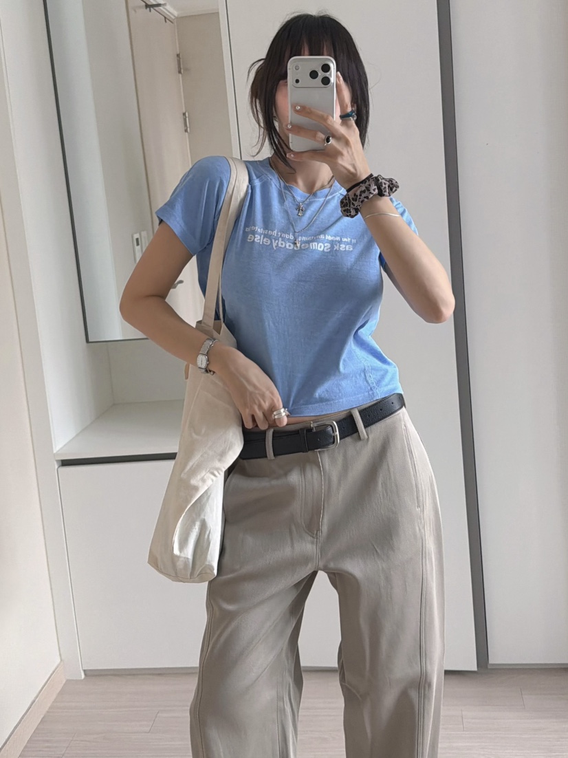 MORAN/MOSCO/SUGAR CASE韓國直郵女士新品時尚休閑T恤MORAN/MOSCO/SUGAR CASET恤