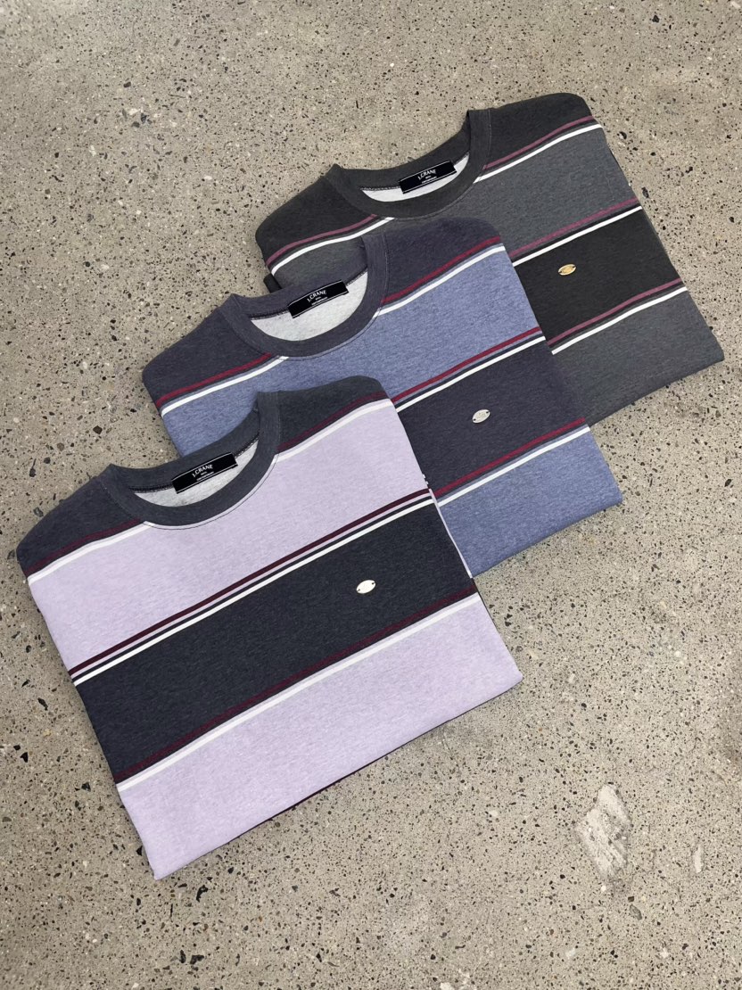 J CRANE-A韓國東大門代購女裝新款職業人氣休閑T恤條紋J CRANET恤