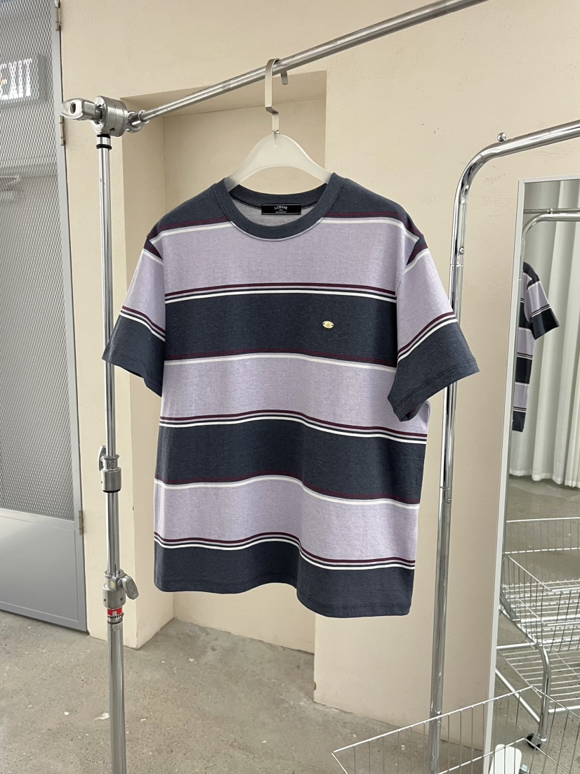 J CRANE-A韓國東大門代購女裝新款職業人氣休閑T恤條紋J CRANET恤圖色1