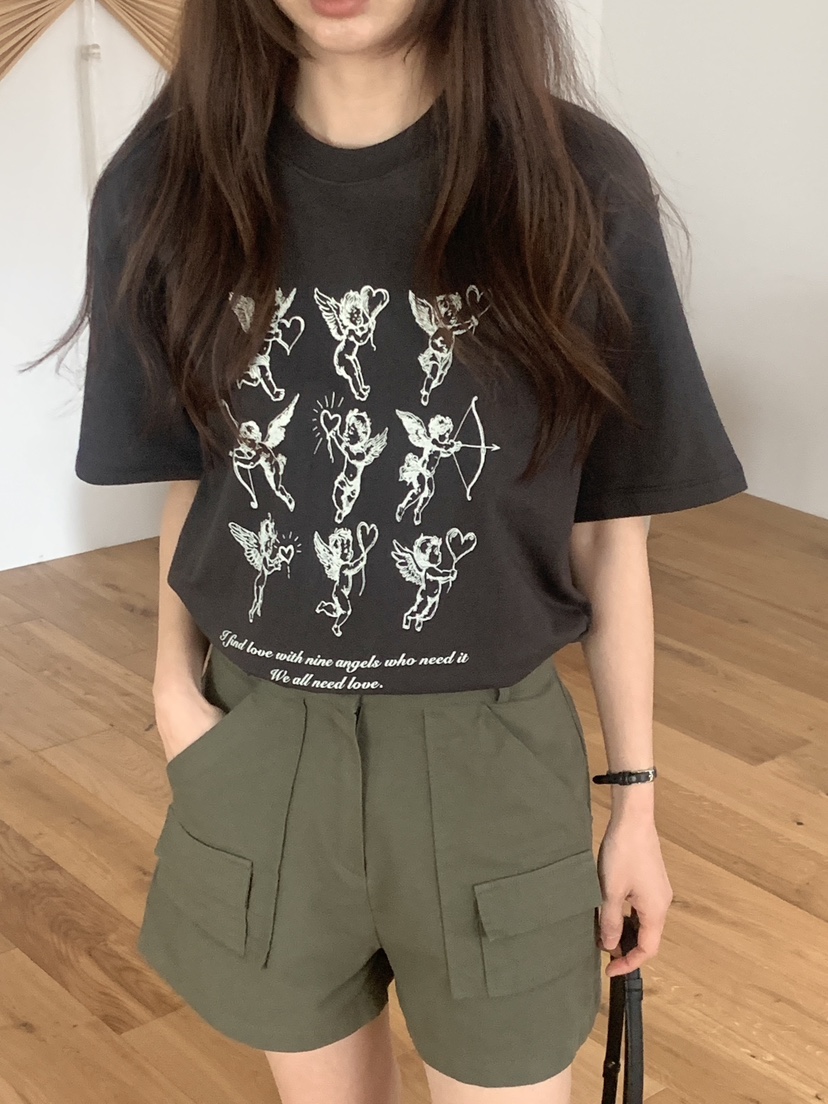 空韓國直郵實拍女士新款人氣職業熱賣推薦休閑時尚短褲口袋空短褲