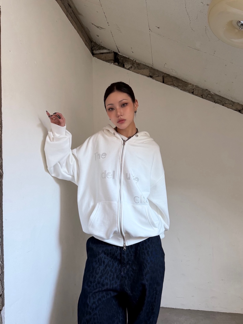 SEEOT韓國東大門代購女士新品時尚休閑26春夏夾克拉鏈連帽衫SEEOT夾克