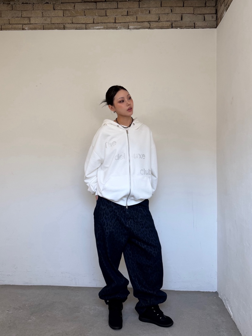 SEEOT韓國東大門代購女士新品時尚休閑26春夏夾克拉鏈連帽衫SEEOT夾克