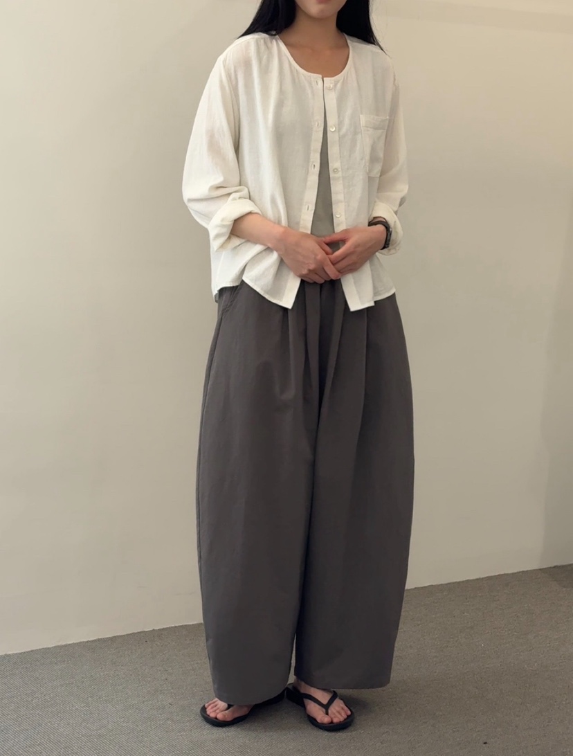 MONE-A韓國代購女士新款職業時尚推薦人氣熱賣26春夏休閑褲MONE-A休閑褲