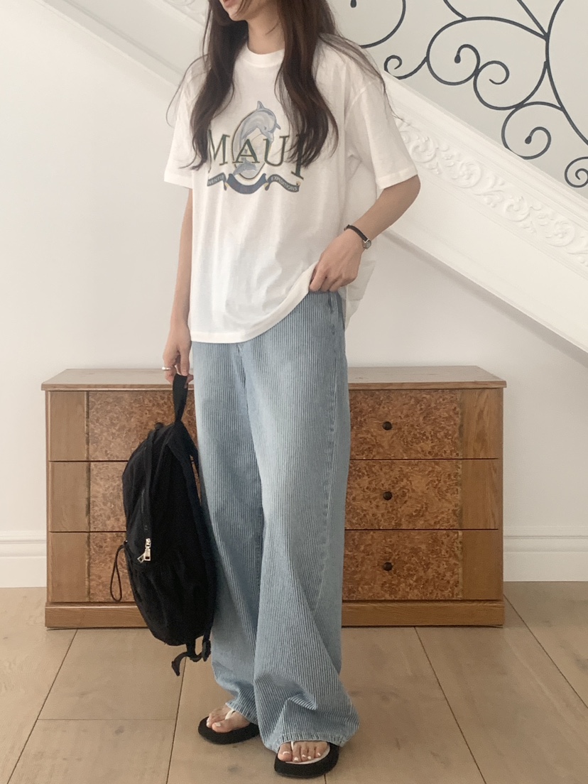 空韓國東大門直郵女裝新品熱賣休閑人氣時尚推薦職業T恤棉空T恤