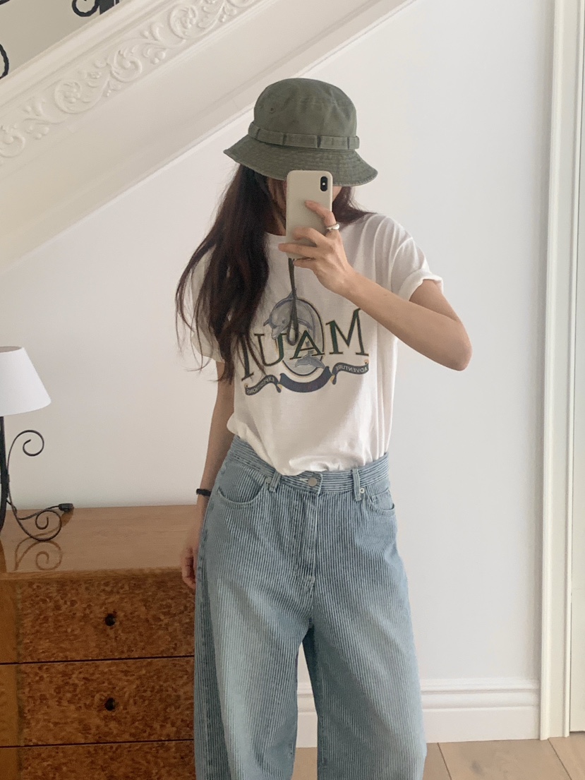 空韓國東大門直郵女裝新品熱賣休閑人氣時尚推薦職業T恤棉空T恤