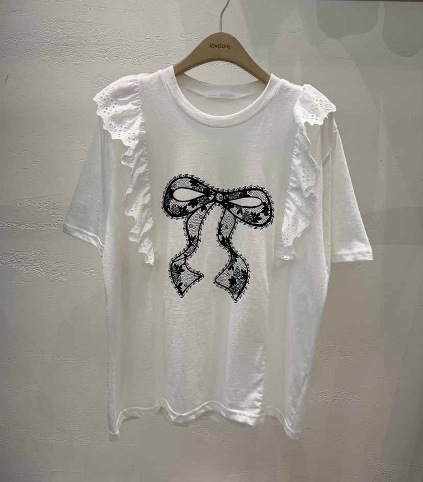 LOVABLE韓國東大門代購女裝新品人氣時尚休閑職業推薦T恤LOVABLET恤圖色1