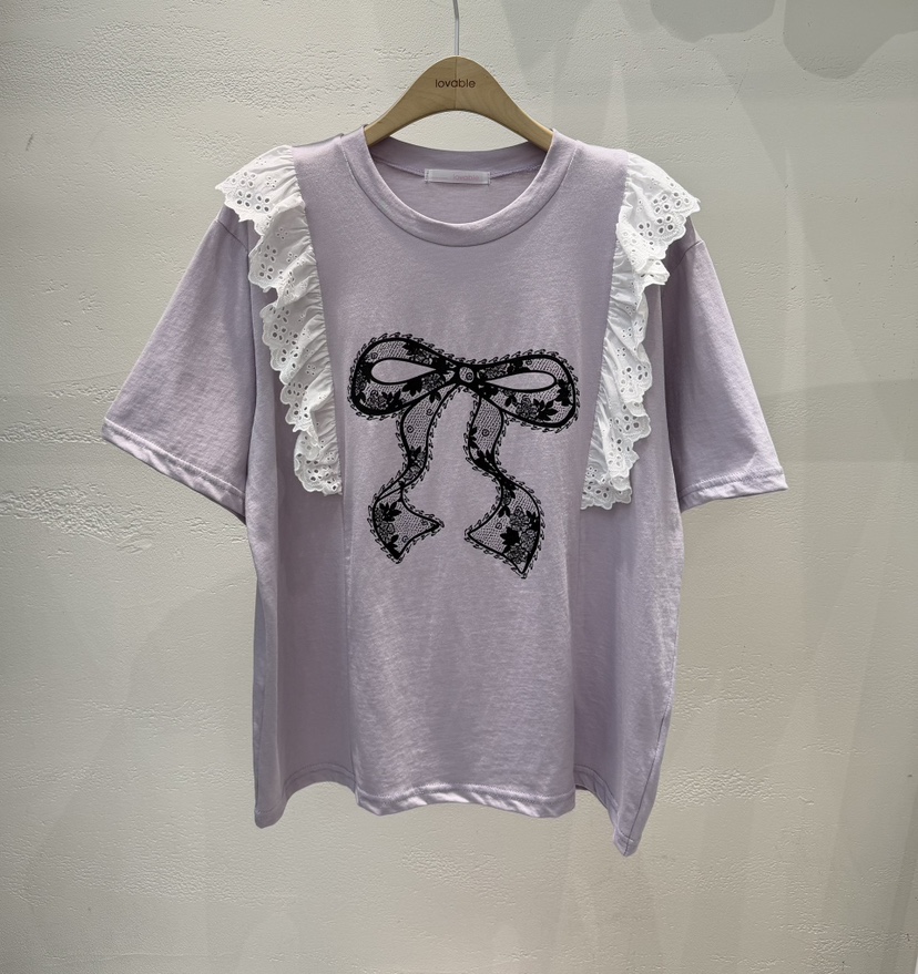 LOVABLE韓國東大門代購女裝新品人氣時尚休閑職業推薦T恤LOVABLET恤圖色2