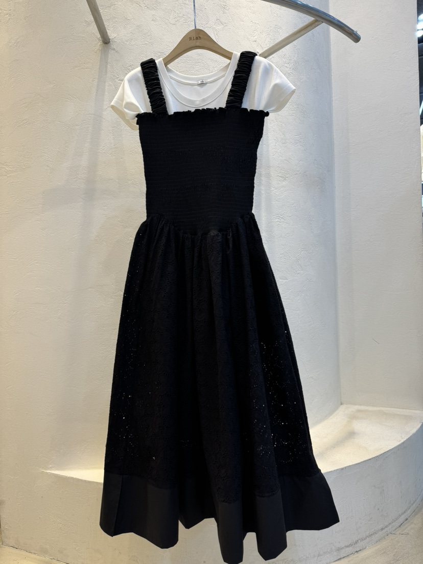 RIAH韓國代購女裝新品26春夏人氣熱賣推薦職業休閑連衣裙RIAH連衣裙