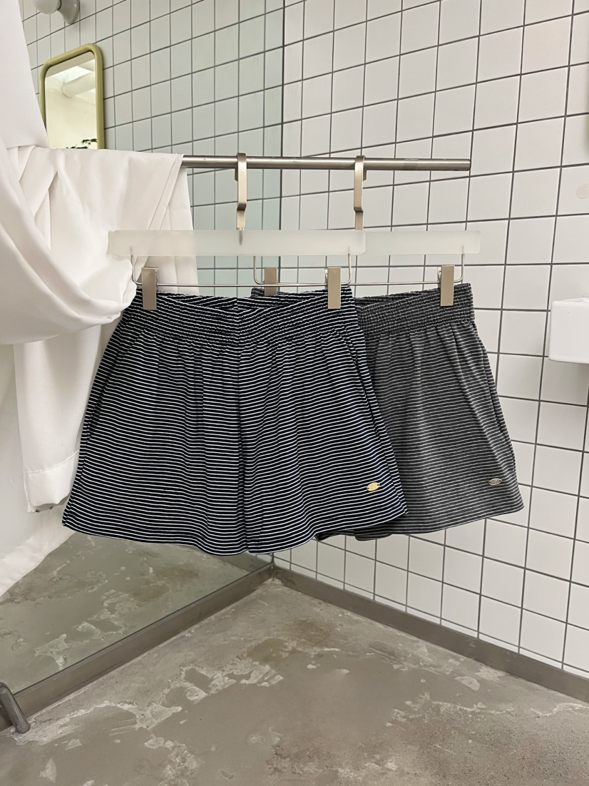 J CRANE-A韓國東大門代購女士新品推薦職業時尚短褲條紋J CRANE短褲