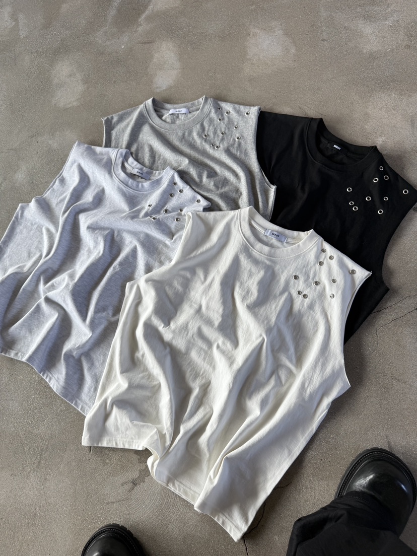 SEEOT韓國東大門直郵女裝新款熱賣26春夏人氣吊帶背心鏤空SEEOT吊帶/背心