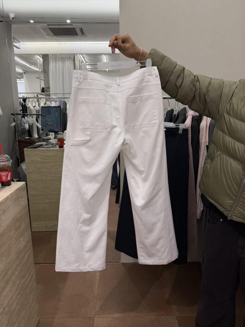 FOR TAPE韓國代購女裝新款熱賣時尚休閑26春夏休閑褲工裝褲FOR TAPE休閑褲