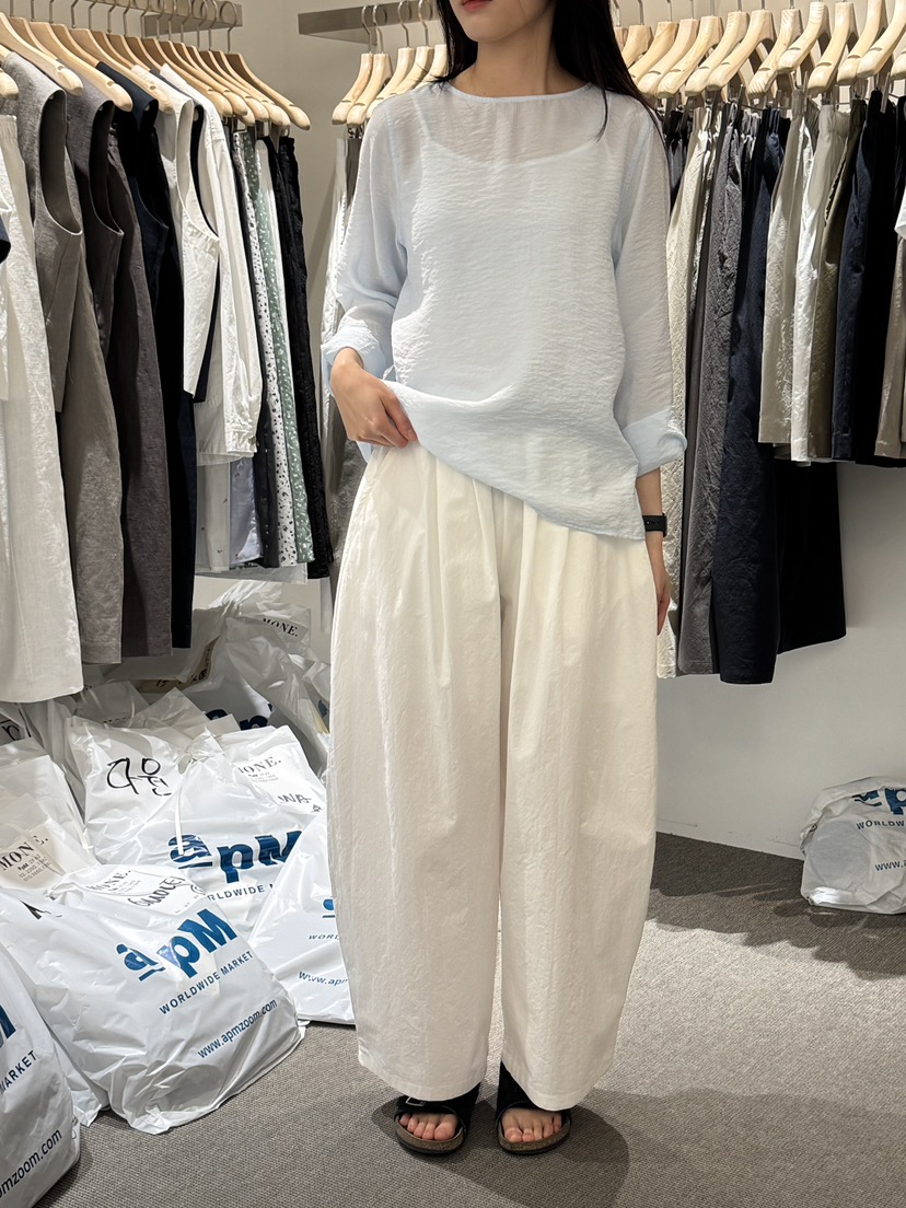 MONE-A韓國直郵女裝新品熱賣26春夏職業時尚人氣襯衫蕾絲衫MONE-A襯衫/蕾絲衫