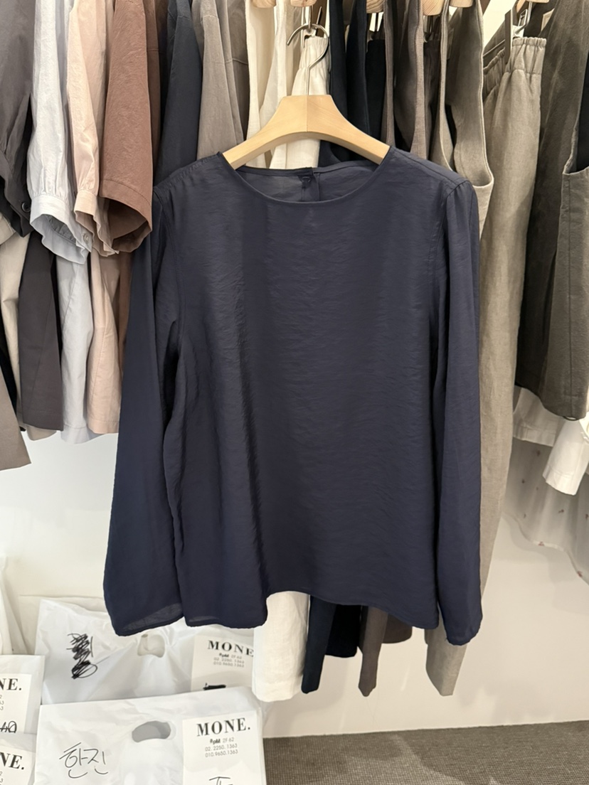 MONE-A韓國直郵女裝新品熱賣26春夏職業時尚人氣襯衫蕾絲衫MONE-A襯衫/蕾絲衫圖色4