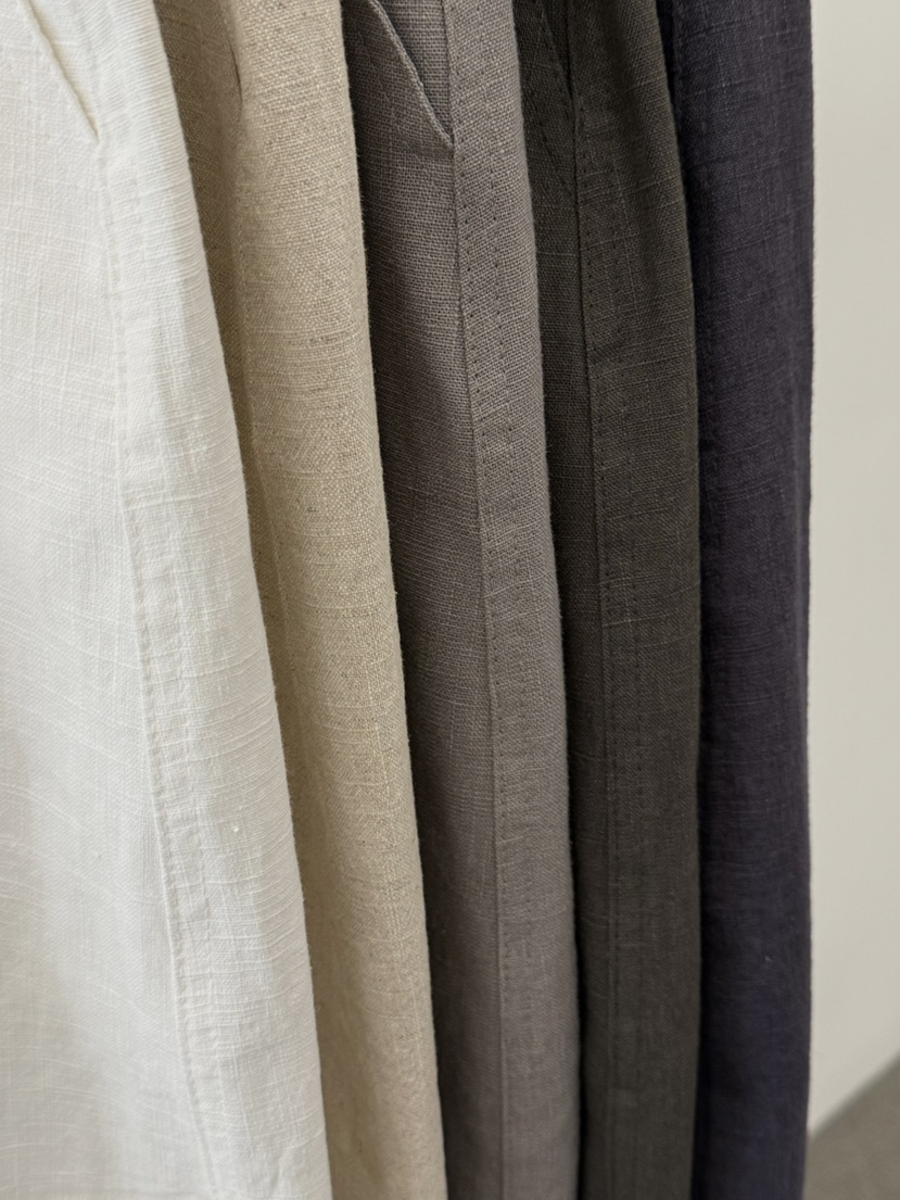 MONE-A韓國直郵女裝新款休閑推薦職業26春夏時尚休閑褲亞麻MONE-A休閑褲