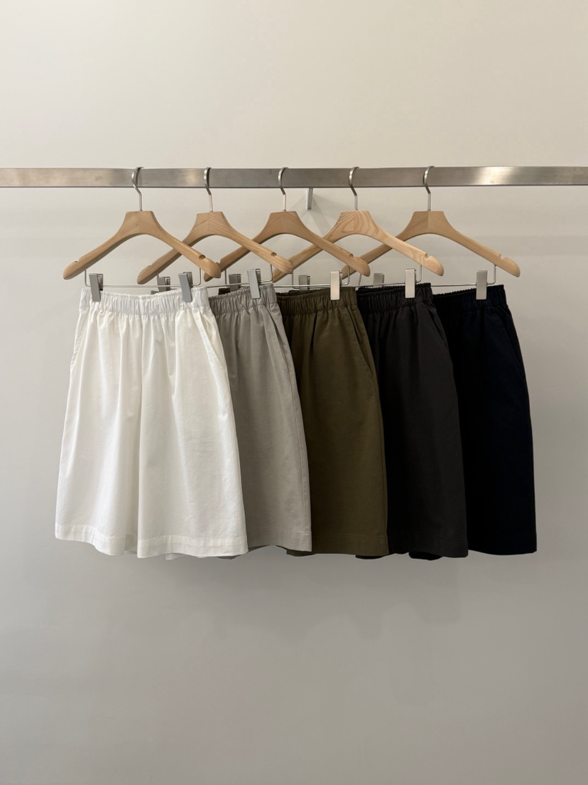 MONE-A韓國東大門直郵女裝新品時尚26春夏休閑人氣職業短褲MONE-A短褲