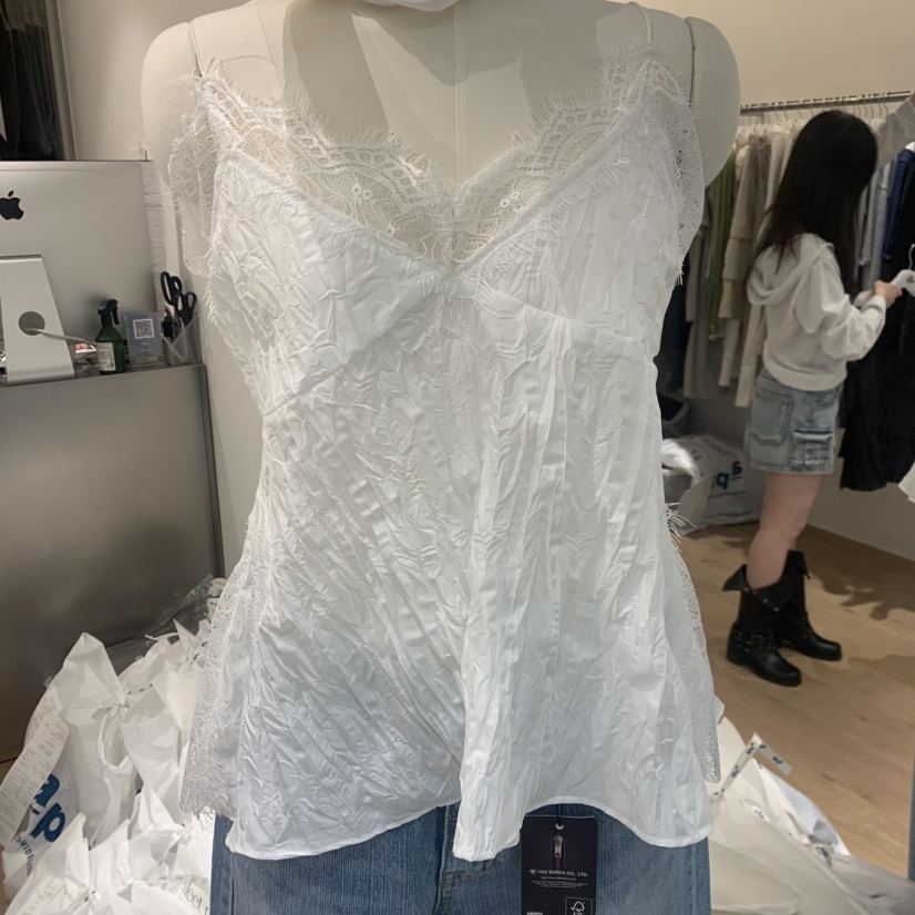 MEET ME韓國東大門直郵女士新品人氣休閑26春夏吊帶背心MEET ME吊帶/背心圖色2