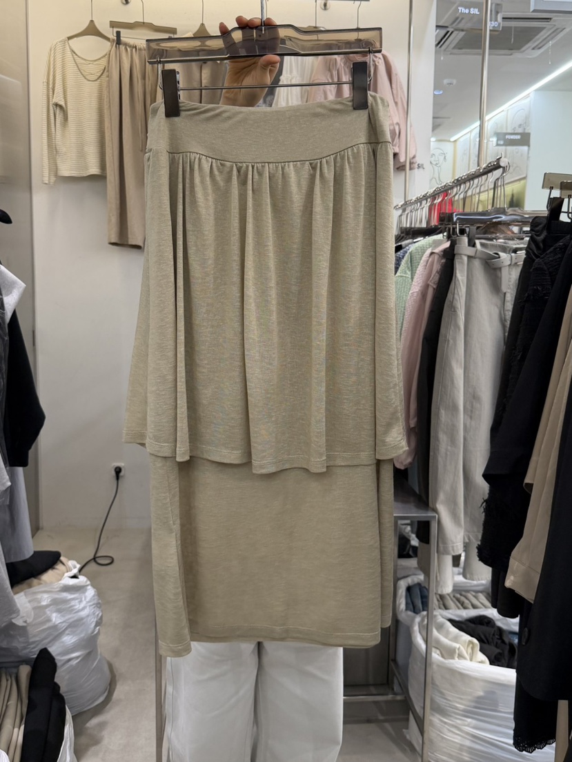 THE SIL韓國東大門直郵女裝新款人氣熱賣職業半身裙中短裙THE SIL/1 2ILLY半身裙/中短裙圖色1