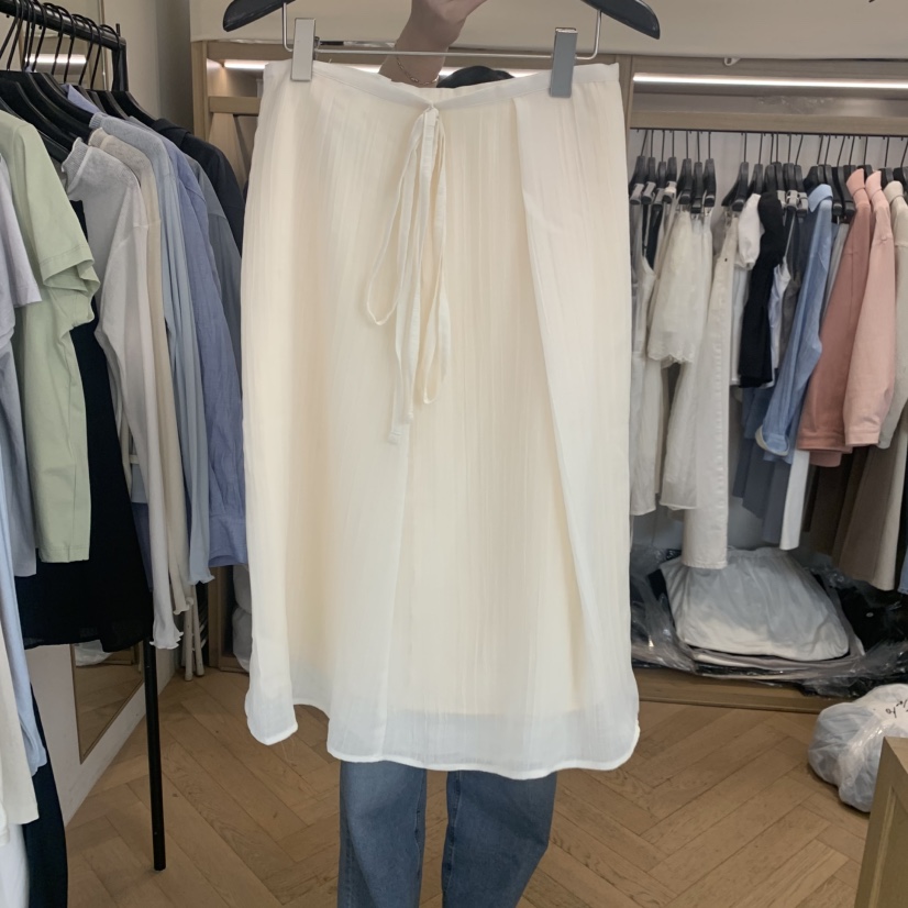 OBJET/LOVEUSU韓國東大門代購女士新款時尚半身裙中短裙OBJET/LOVEUSU半身裙/中短裙圖色1