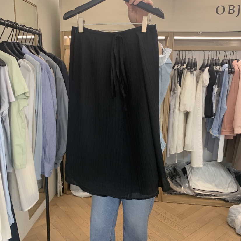 OBJET/LOVEUSU韓國東大門代購女士新款時尚半身裙中短裙OBJET/LOVEUSU半身裙/中短裙圖色2